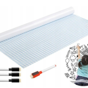 Tablica Suchościeralna Ruhhy 200 x 45 cm – Samoprzylepna